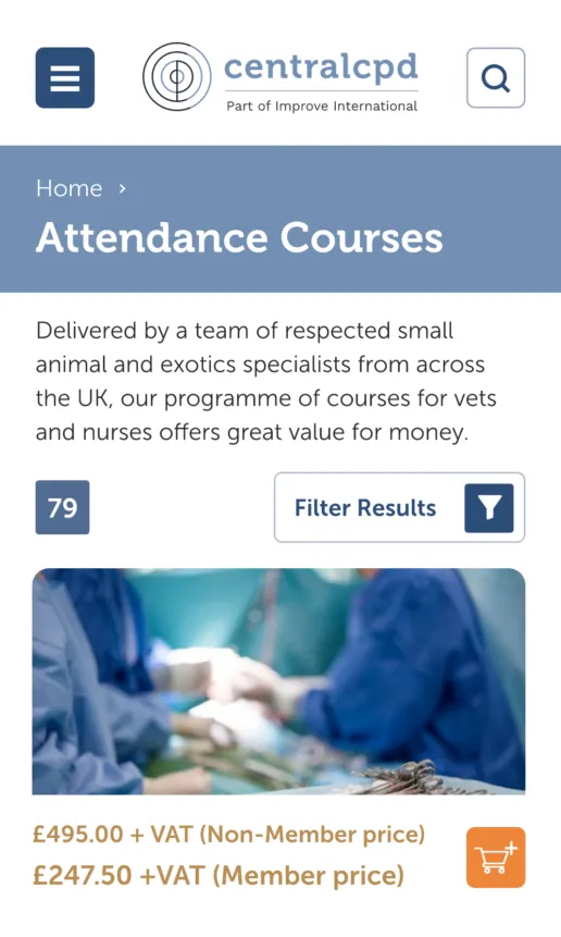 Central CPD E-Commerce Web Design